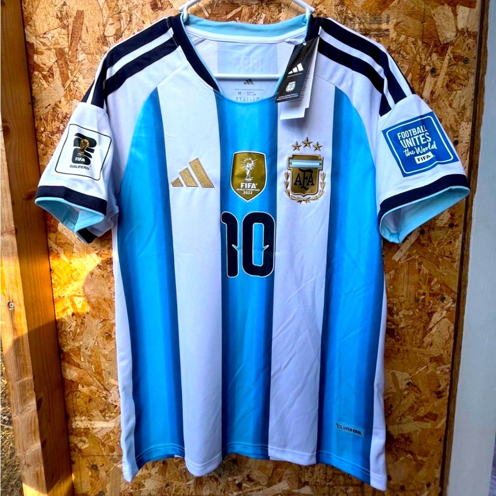 Argentina 2026 Home Jersey Messi #10 Size:L Fan & Collector Version New